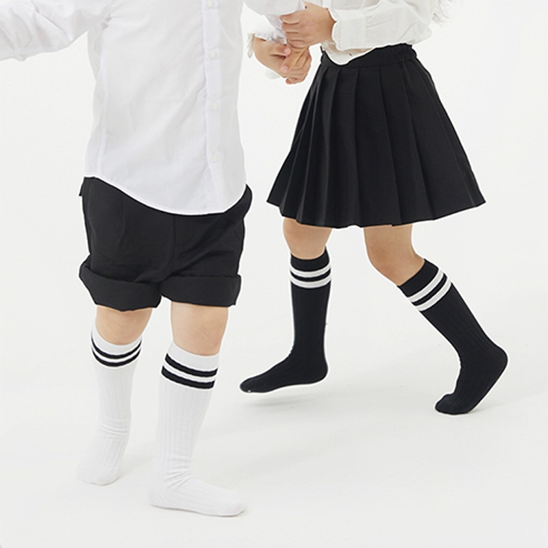 Дышащие полосатые футбольные носки для детей с сетчатыми вставками и высокой эластичной манжетой