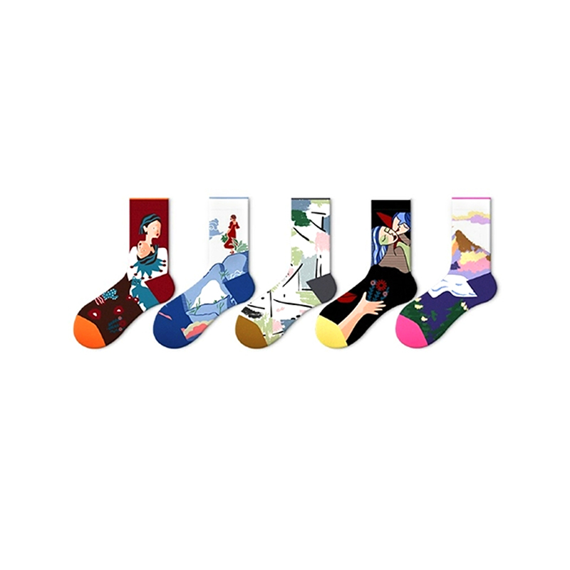 Женские носки с узором Art Infused