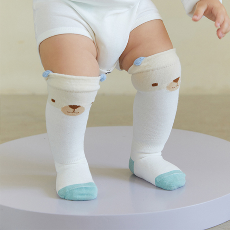 Классические детские носки с анималистичным принтом, не стесняющие движений