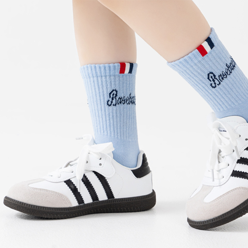 Спортивные носки для подростков в бейсбольной тематике