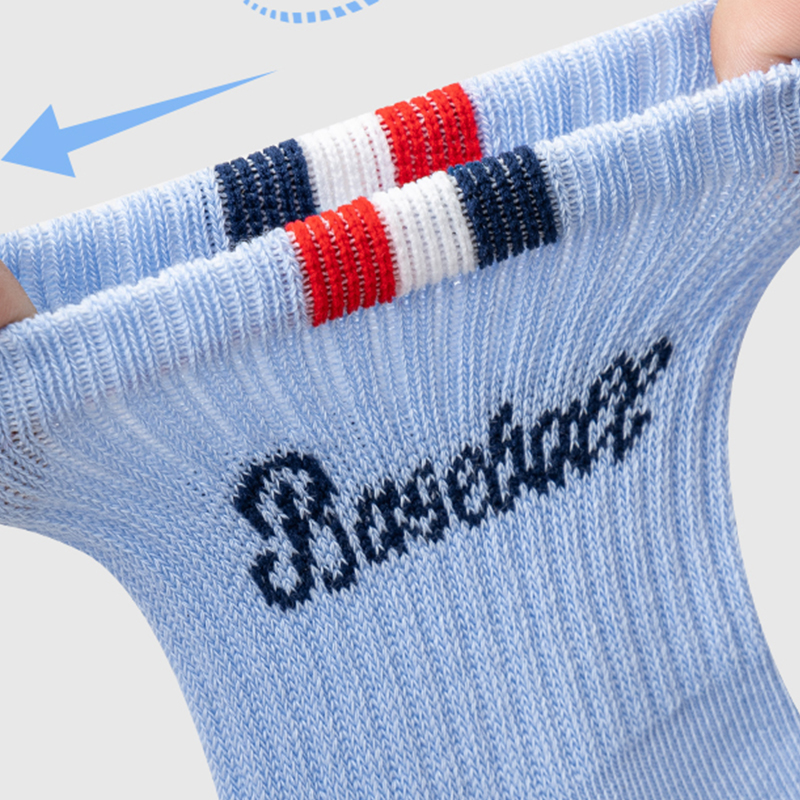 Спортивные носки для подростков в бейсбольной тематике