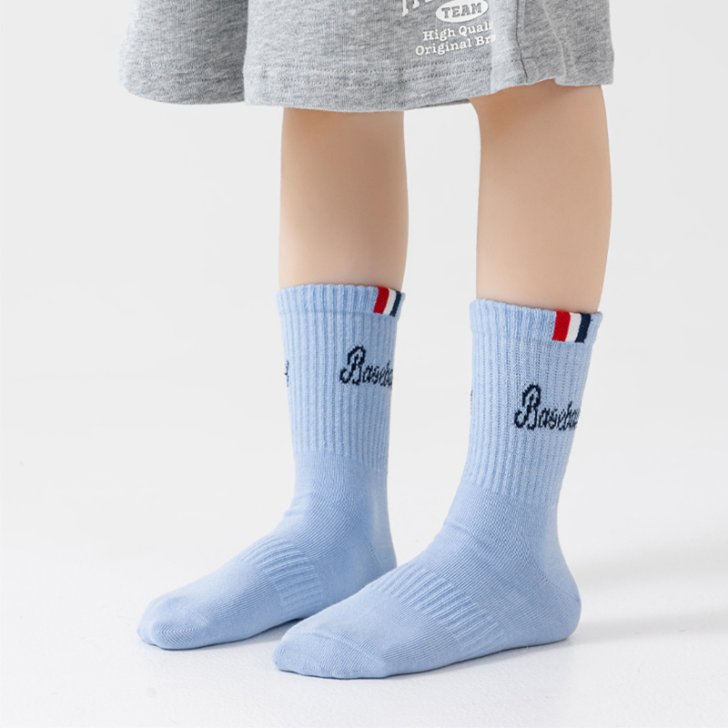 Спортивные носки для подростков в бейсбольной тематике