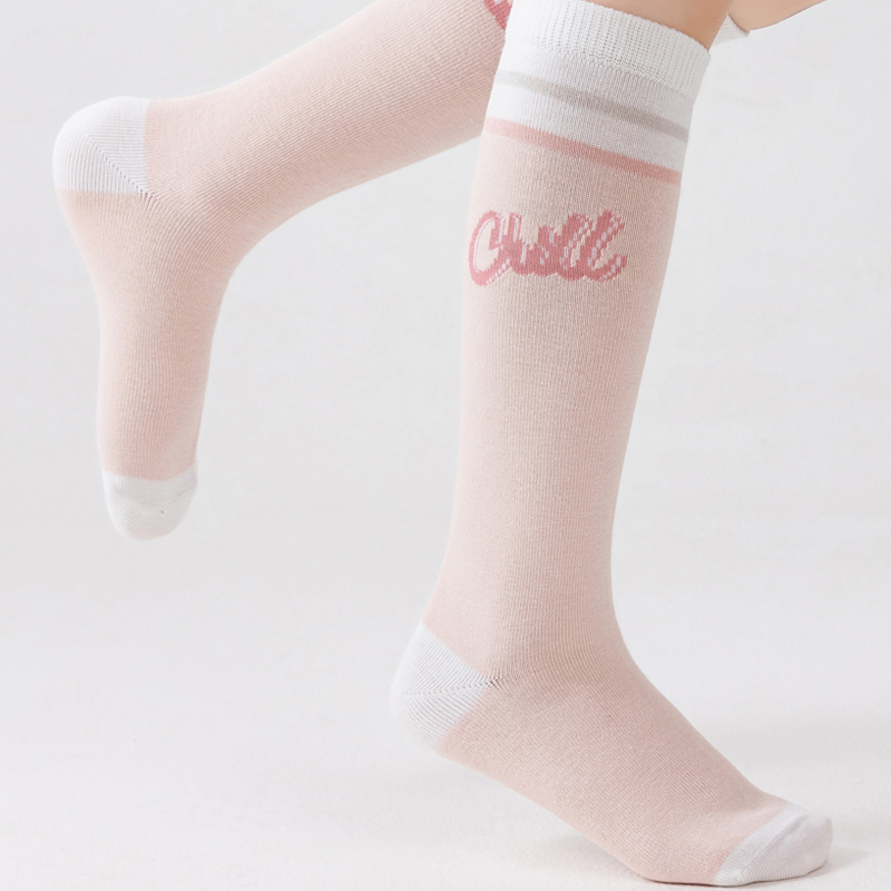 Носки средней высоты с цветоблоком для подростков