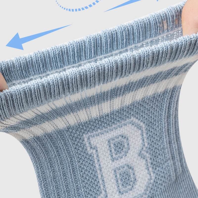 Молодежные дышащие спортивные носки с алфавитом